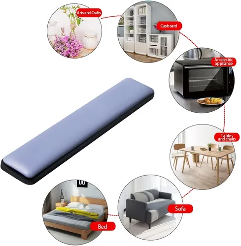 Vista 6 de Almohadilla deslizante para muebles, deslizadores de electrodomésticos para electrodomésticos de cocina, deslizadores de electrodomésticos de cocina