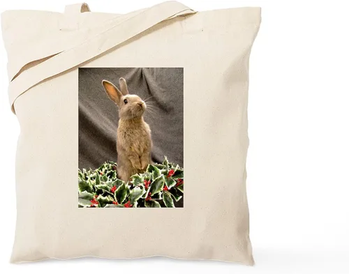 Vista 26 de CafePress Lop Eared Bunny - Bolsa de lona reutilizable beige, Caqui, S