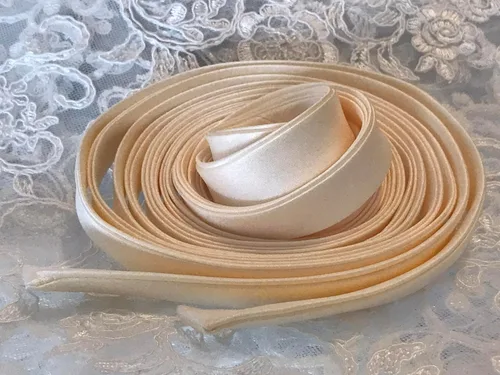 Vista 9 de Cinta de satén de 140 pulgadas para corsé de boda, correas con cordones en la espalda, cinta con cordones para reemplazo de cremallera trasera