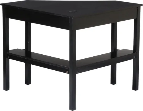 Vista 6 de SEI Furniture Bandeja de teclado deslizante para computadora que ahorra espacio, color negro