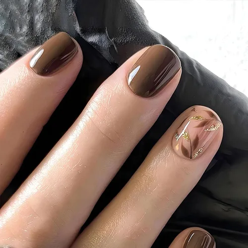 Vista 12 de Uñas postizas a presión de mariposa - Uñas falsas cortas cuadradas con diseños en relieve 3D, punta francesa blanca, acabado mate, acrílico rosa