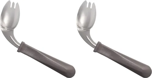 Vista 7 de Rehabilitation Advantage Spork de agarre para zurdos