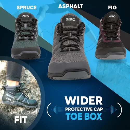Vista 7 de Xero Shoes Xcursion Fusion - Botas de senderismo totalmente impermeables para mujer