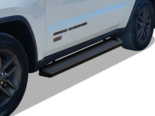 Vista 4 de APS Estribos prémium de 6 pulgadas, color negro, compatibles con Jeep Grand Cherokee 11-21