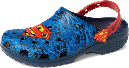 Vista 7 de Crocs Zuecos clásicos unisex de Superman para adultos