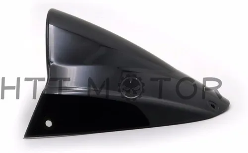 Vista 9 de SMT-Parabrisas compatible con Ducati Monster 696 2008 2009 2010 2011 2012-2014 negro [B074V39YYR]