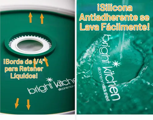 Vista 4 de 4 hojas de deshidratador de silicona de cuero de frutas con bordes, no tóxicas para deshidratadores redondos Nesco, molde de labios, retiene