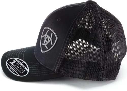 Vista 6 de ARIAT Gorra de malla Flexfit 110 para hombre, gorra clásica ajustable para comodidad durante todo el día