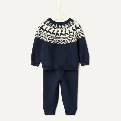 Vista 5 de Tienda Essentials x Sofia Grainge Toddlers and Baby Boys' Sweater Set