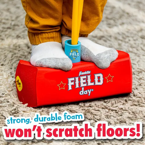 Vista 6 de Franklin Field Day Pogo Stick - Palo de espuma para niños + tolva para niños a partir de 3 años - Perfecto para juguete de interior + exterior