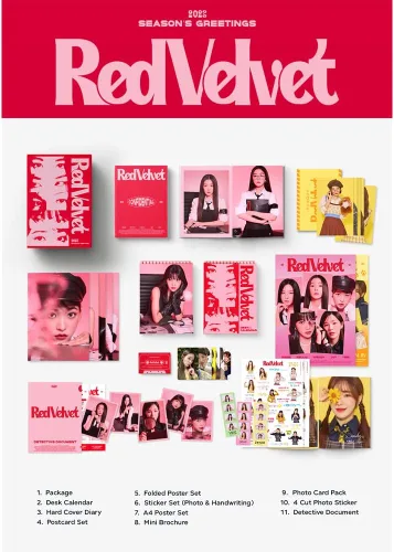 Vista 2 de Generic Álbum de exhibición de terciopelo rojo de Greivings de la temporada 2023