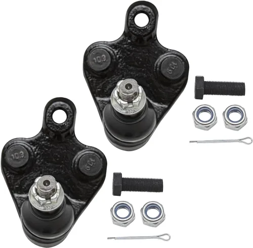 Vista 5 de Detroit Axle - Kit de suspensión delantero de 6 piezas para Toyota 09-19 Corolla, 09-13 Matrix Pontiac Vibe, 2 terminales de dirección exteriores, 2