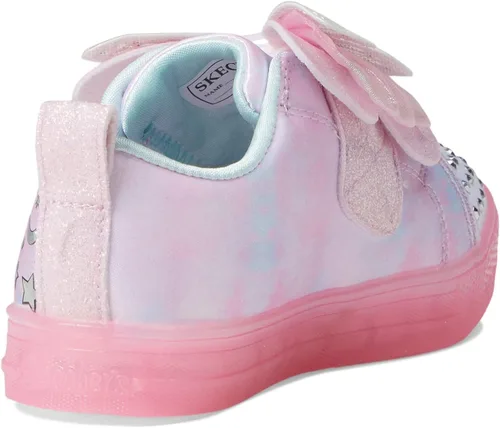 Vista 5 de Skechers Tenis Twinkle Toes-Shuffle Brights 314270n para niña