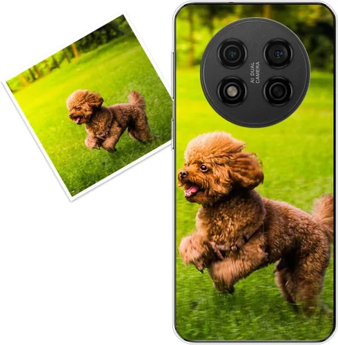 Vista 297 de Funda personalizada compatible con Oppo A1 Pro, fundas de teléfono personalizadas con imagen de foto, imagen de texto, cubierta transparente