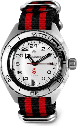 Vista 11 de VOSTOK Komandirskie 650546 GMT - Reloj mecánico automático de buceo automático