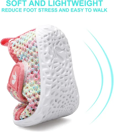 Vista 4 de FEETCITY Zapatos Deportivos Acuáticos para Bebés Niños y Niñas Descalzos Calcetines Acuáticos para Niños de Secado Rápido Zapatos para Playa