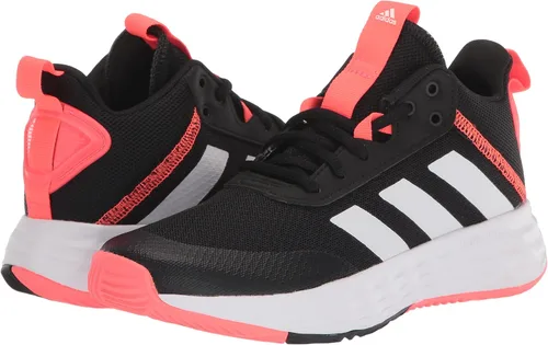 Vista 7 de adidas Ownthegame 20 - Tenis de baloncesto unisex para niños Core Black-white-turbo