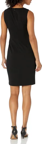 Vista 2 de Calvin Klein Vaina sin mangas con detalle de explosión de estrellas, vestidos casuales para mujer con estilo profesional