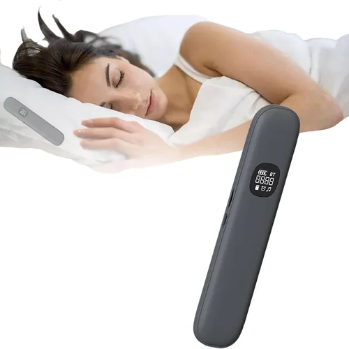 Vista 10 de Sleepbar - Altavoz debajo de la almohada, máquina de ruido blanco, mini altavoz portátil para dormir para viajes (negro)
