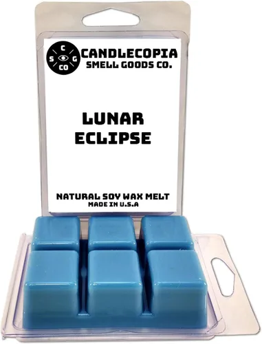 Vista 26 de Apple Maple Bourbon - Cera vegana vertida a mano fuertemente perfumada, 12 cubos de cera perfumada, 6.4 onzas en 2 paquetes de 6