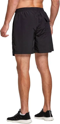 Vista 3 de Mens Swim Trunks Quick Dry Summer Beach Swim Shorts Board Shorts with Pockets