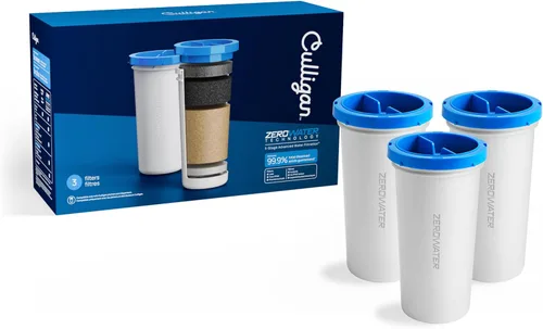 Vista 10 de Culligan Paquete de 2 filtros de repuesto con tecnología ZeroWater, filtro de agua avanzado de 5 etapas, certificado IAPMO para reducir el plomo