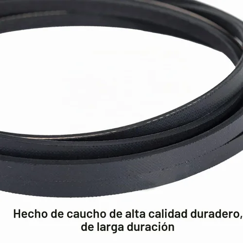 Vista 4 de WE12M29/WE03X29897 Correa de transmisión de tambor de secadora compatible con secadores GE/Hotpoint.