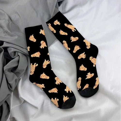Vista 4 de Pehede Calcetines divertidos unisex, regalos para mujeres y hombres
