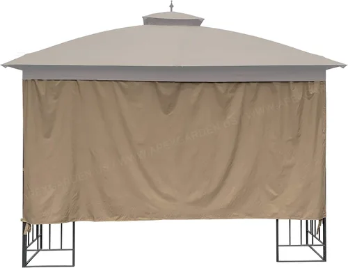 Vista 2 de APEX GARDEN Panel de privacidad de 10 pies (solo panel de pared lateral) (poliéster, 122 pulgadas de largo (2/3 de longitud))
