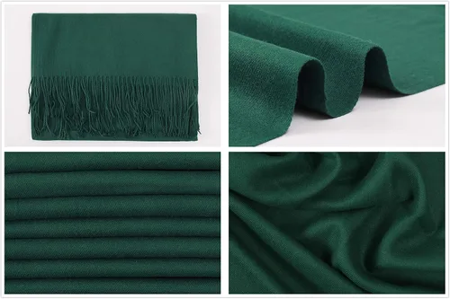 Vista 7 de RIIQIICHY - Bufanda y chal tipo pashmina para mujer, accesorio para vestido de noche, dama de honor, boda, novia, bufandas largas, grandes y cálidas