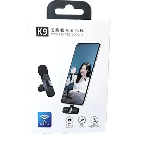 Vista 4 de Micrófono Inalámbrico Para Celular Tipo C k9