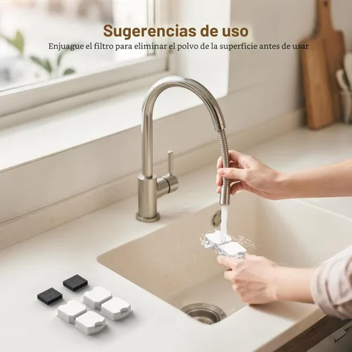 Vista 8 de Filtros de fuente de agua para gatos: 12 filtros de repuesto para fuente de gato – 3 meses de filtros de repuesto para fuentes ATMZIQXR Pet S18