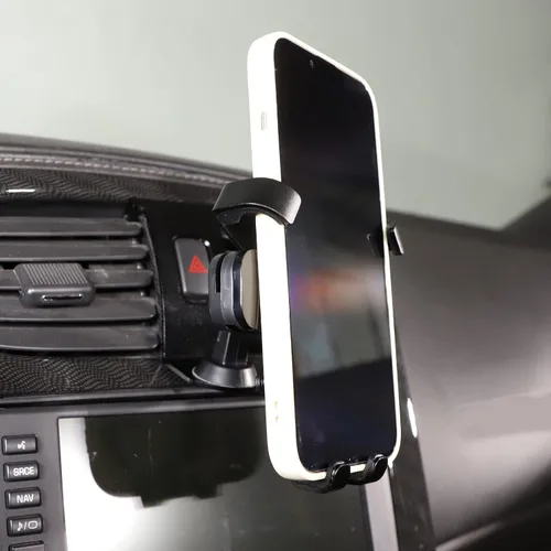Vista 6 de PIUGILH Soporte de teléfono para automóvil para Corvette C6 2005-2013, compatible con iPhone 12/11/Samsung Galaxy S20/S10+, soporte de teléfono