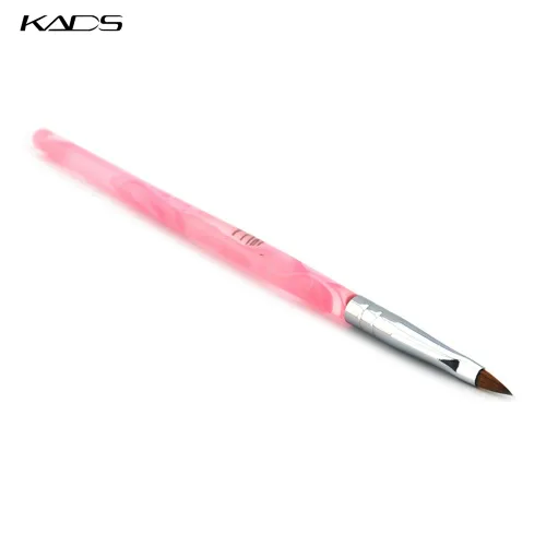 Vista 2 de KADS Kolinsky - Brocha de uñas acrílicas, diseño profesional de uñas, pincel para esmalte (2#)