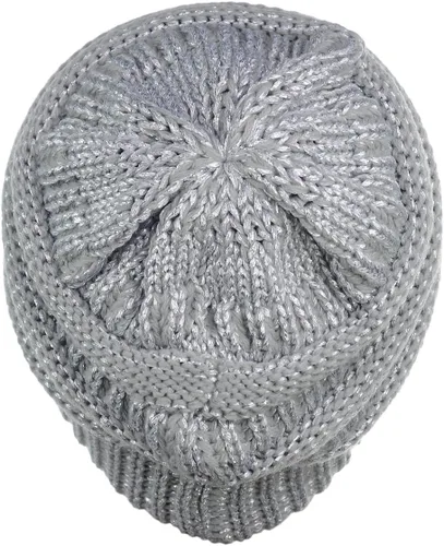 Vista 151 de C.C Trendy Warm Chunky Soft Stretch Cable Knit Beanie