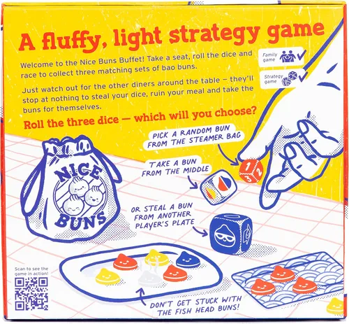 Vista 3 de Nice Buns - Un juego de dados súper sabroso para familias y adultos