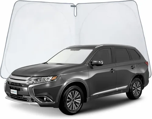 Vista 16 de CLIM ART Parasol para parabrisas para Chevrolet (Chevy) Trailblazer 2021-2026 – Parasol plegable a medida, protector solar del vehículo, cubierta