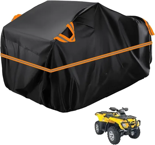 Vista 406 de Cubierta para ATV impermeable compatible con Arctic Cat H1 EFI TRV Cruiser 4x4 2011, cubierta de 210D para vehículos de 4 ruedas, cubierta para quad