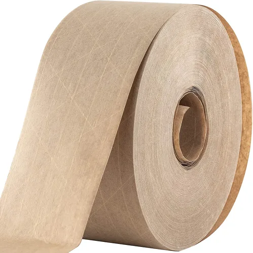 Vista 2 de Cinta Kraft reforzada GSSP de 2.75 pulgadas x 375 pies; activada por agua, 1 rollo