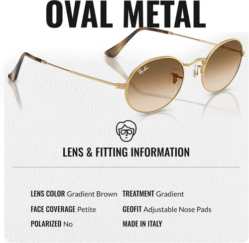 Vista 5 de Ray-Ban RB3547 Gafas de sol ovaladas para hombres y mujeres con kit oficial de gafas RAYBAN