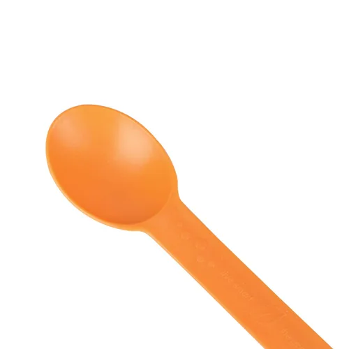 Vista 3 de Karat Earth KE-U2300 (naranja) Cuchara de colores de peso pesado de base biológica - naranja (caja de 1000)