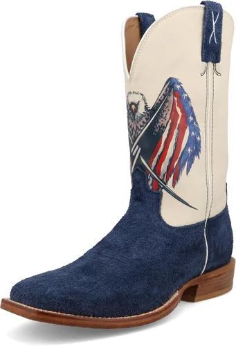 Vista 46 de Twisted X Botas Tech X para hombre de 12 pulgadas, botas occidentales casuales para hombre