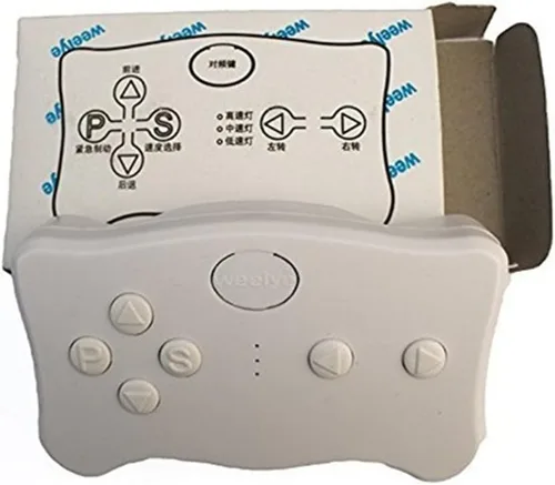 Vista 2 de Control remoto Bluetooth de 2.4G y receptor para niños, caja de control de 12 V, accesorios de placa base, para Jeep Wrangler Ride On piezas