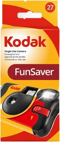Vista 4 de Kodak FunSaver - Cámara desechable de un solo uso de 1.378 in