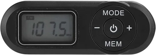 Vista 7 de LJCM Radio FM portátil negra, DSP 1.1 pulgadas LCD Digital FM Radio reproductor de música con auriculares para caminar, trotar, hacer ejercicio