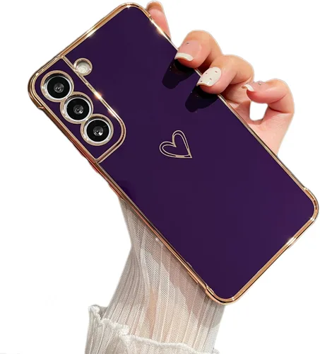 Vista 27 de ZTOFERA Funda diseñada para Google Pixel 7a, bonito diseño de corazones de amor con borde chapado y protección de lente de cámara, para Google Pixel