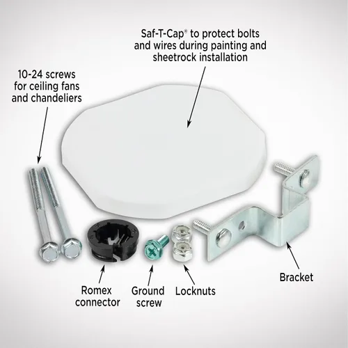 Vista 5 de Westinghouse Saf-T-Brace, 3 dientes, giro y bloqueo