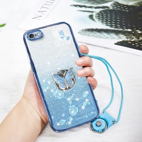 Vista 6 de para Apple iPhone 6 (12 cm) Funda para teléfono, para iPhone 6S Funda para teléfono móvil para mujeres y niñas, Funda protectora de TPU con diseño