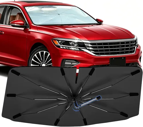 Vista 51 de Sombrilla Parasol para Parabrisas para Mazda 3 2014-2026, Parasol Plegable para Coche para Ventana Delantera, Visera Protectora Solar Altamente