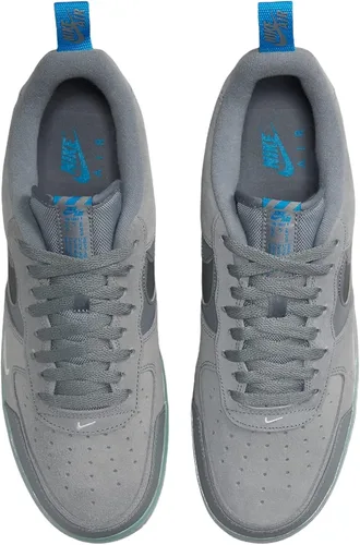 Vista 4 de Nike Air Force 1 Low Cut Out Swoosh Wolf Grey Men's DO6709-002